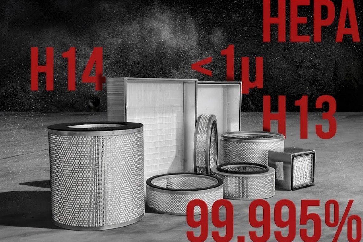 HEPA-certified dust extractor